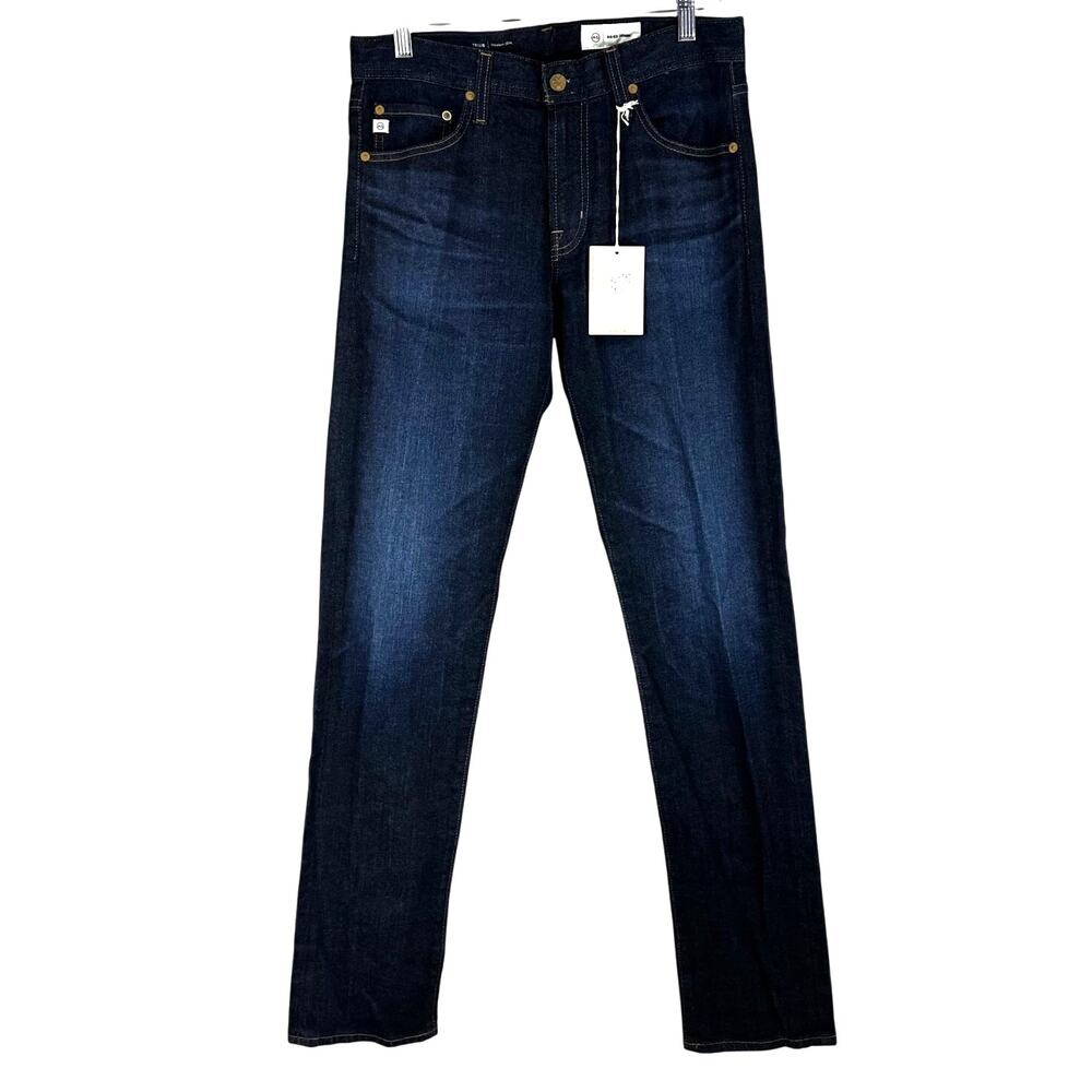AG Adriano Goldschmied NWT Tellis Modern Slim Denim Jeans Size 29 x 33 Dark Wash